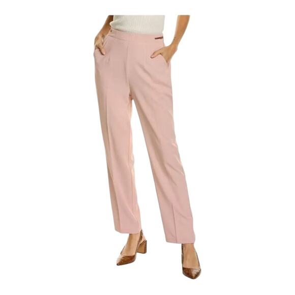 Area Stars NWT Women’s Lightweight Side Zip Pink Everly Slacks Large - Picture 1 of 15